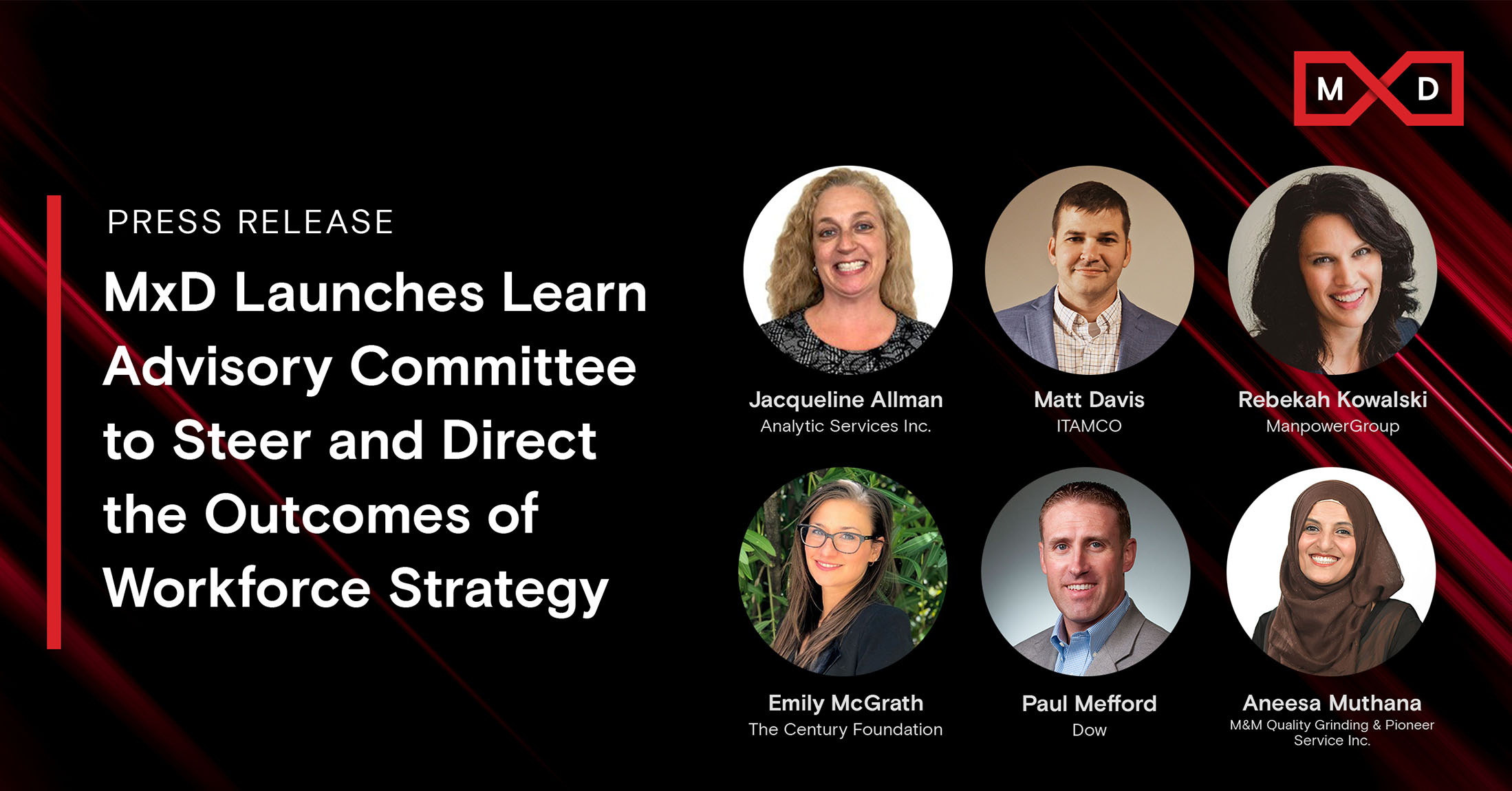 MxD Launches Learn Advisory Committee To Steer And Direct The Outcomes ...